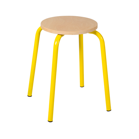 Tabouret assise ronde ht 45 cm