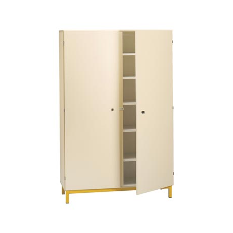 Armoire 2 portes battantes sur socle largeur 120 cm