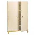 Armoire 2 portes battantes sur socle largeur 120 cm