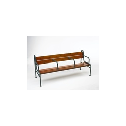 Banc grand confort en exotique naturel