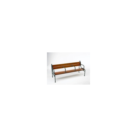 Banc grand confort en exotique naturel