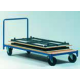 Chariot de transport de tables pliantes