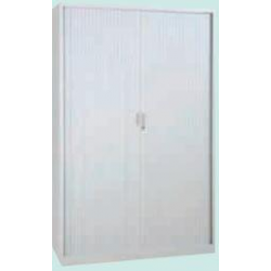 Armoire métallique - portes à rideaux - 103 x 100 cm