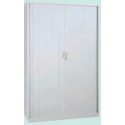 Armoire métallique - portes à rideaux - 198 x 120 cm