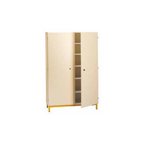 Armoire 2 portes battantes sur socle largeur 90 cm