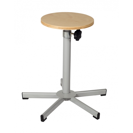 Tabouret haut réglable sans barre repose pied