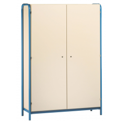 Armoire 2 portes battantes avec structure laterale 