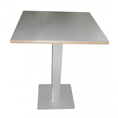 Tables piètement central carré - 60 x 60 cm