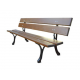 Banc Vosges 4 lames L/l : 1,80m x 14 cm - résineux naturel de traitement - 38 kgs