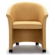 Fauteuil cabriolet 1 place sur roulettes